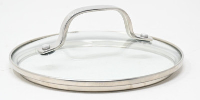 Gotham Pro 1.5 qt Glass Round Circle Clear 6.25''  Lid