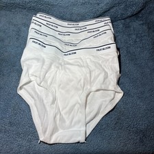 Fruit Of The Loom Men's Classic White Brief 5 Pack Medium SAIB