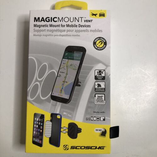 Scosch MagicMount Magnetic Dash Mount For Mobile Devices Brand New Oem