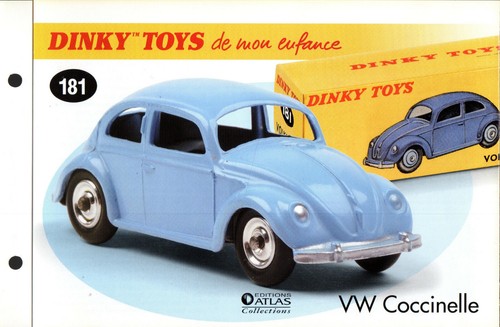 DINKY Toys Atlas Sheet Specification Without Certificate Choice - Picture 45 of 79