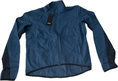 Oakley Elements Packable Jacket Ii Mens Size S Blue Water Repellant Lightweight
