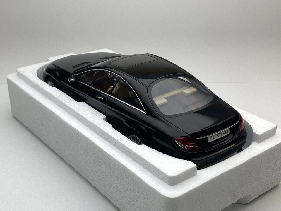 AUTOART 1/18 76165 MERCEDES-BENZ CL-KLASSE BLACK (GTSPIRIT NOREV MINICHAMPS OTTO - Immagine 3 di 4