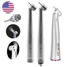 Dental 1:4.2 Fiber Optic Contra Angle /45° High Speed Handpiece Turbine 