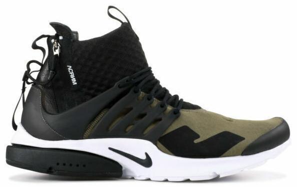 Size 15 - Acronym x Nike Air Presto Mid Olive for sale online | eBay