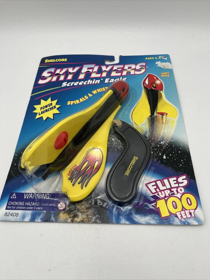 New Shelcore Sky Flyers Screechin' Eagle Power Launcher  1999 - Image 2 of 4