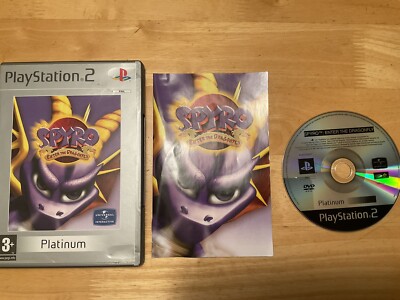 Spyro Enter The Dragonfly PlayStation 2 Platinum PS2 Spiel mit Anleitung