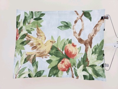 Pottery Barn Romana Green Red Brown Songbird Pomegranate Full