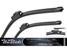 Per Jaguar - XJ 2010-> Spazzole Tergicristallo Anteriori UniBlade (23" 19") 580MM 480MM