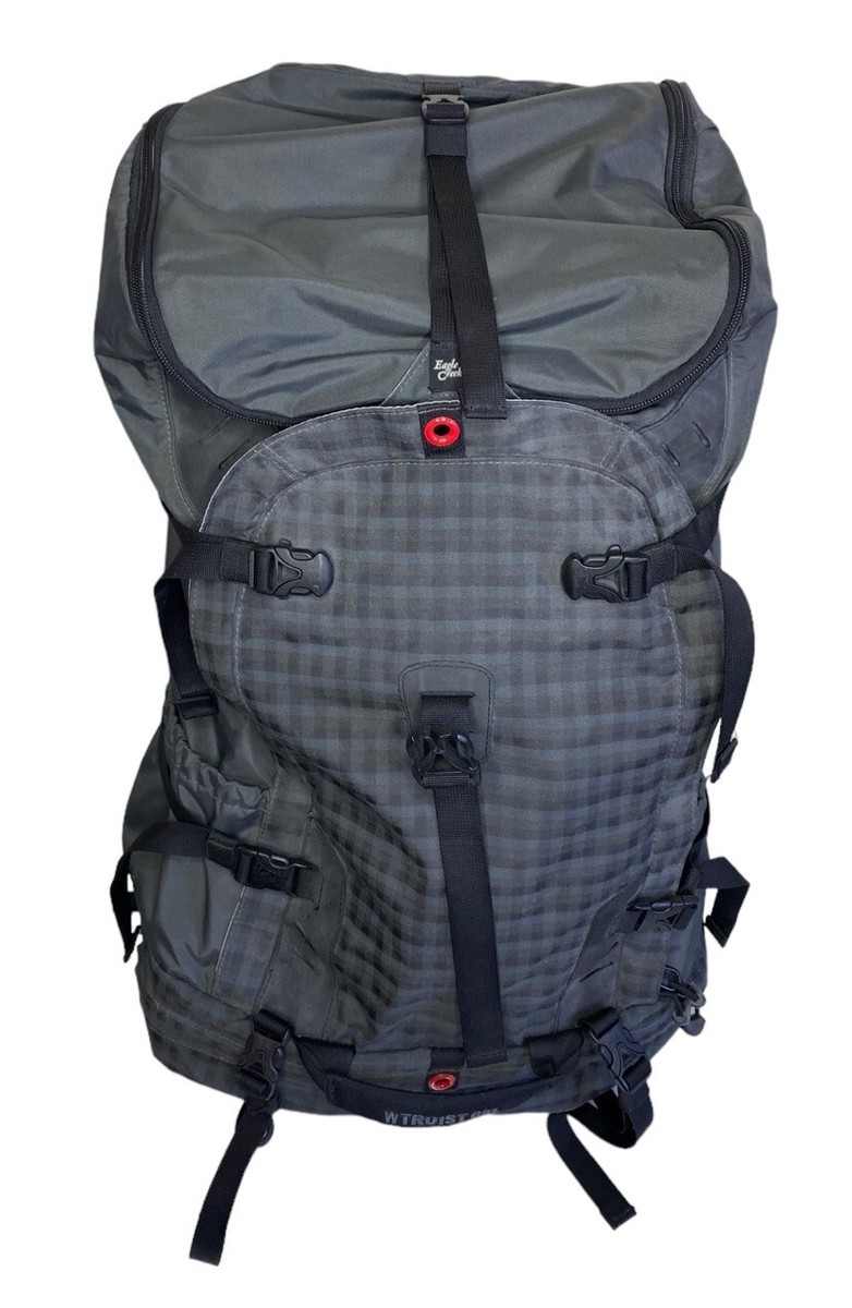 Eagle Creek Truist Tour Pack 65L Hiking Camping Backpack Rucksack Belted Small Eagle Creek Backpack 65L Black Internal Frame Zip off  main image 4