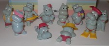 Komplett Satz "Happy Hippos 1988" Original!!!