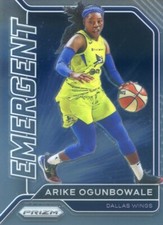 2021 Panini Prizm WNBA ARIKE OGUNBOWALE #6 EMERGENT INSERT WINGS