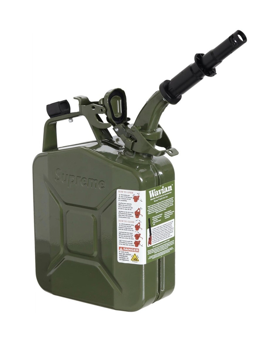 Supreme Wavian 5L Jerry Can Green Military Surplus New Box