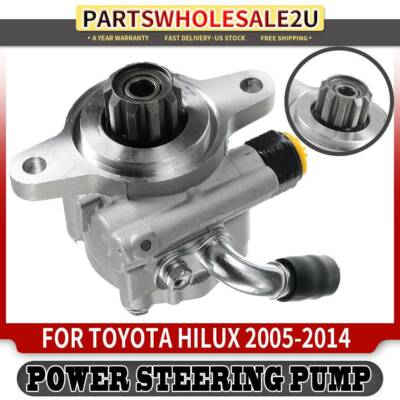 Power Steering Pump for Toyota Hilux 2006 2007-2017 2.7L 44310-45690 w/o Pulley