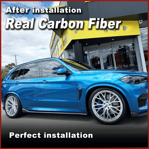 Umbral lateral de carbono para BMW F86 X6M F85 X5M 15-18 - Imagen 3 de 12