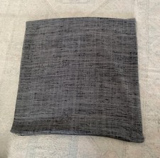 Crate Barrel Trevino Silk Velvet 20 Pillow Cover Nickel Gray READ