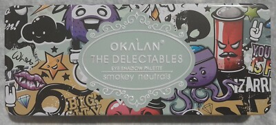 Okalan Eyeshadow Palette Smokey Neutrals. NIB