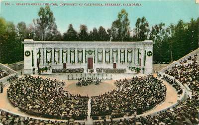 Berkeley Ca HEARST'S Griechische Theater Universität Kalifornien ~ Edwrd