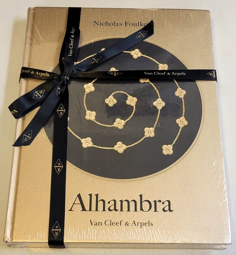 VAN CLEEF & ARPELS Alhambra Jewelry~ Foulkes HARDCOVER ART BOOK w/Bow NEW SEALED