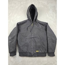 DeWalt Heated Work Jacket Mens M DCHJ061 Canvas Hooded Zip Up NO BATTERY Read