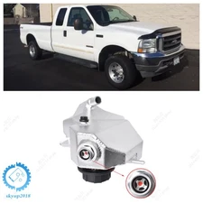 Aluminum Coolant Reservoir Degas Bottle For Ford Excursion F-250 Super Duty