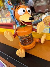 Cubo de palomitas de maíz botella de agua Slinky Dog Disney Toy Story con correa