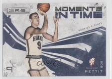 2009-10 Panini Rookies & Stars Moments in Time Bob Pettit #1 HOF 0j0