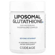 Liposomal Glutathione, 60 Vegetable Capsules (500 mg per Capsule)
