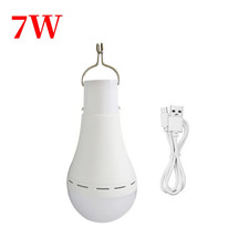 7W/9W LED Solar Lamp Bulb Hanging Solar Lights for Outdoor Camping and Fishing E
