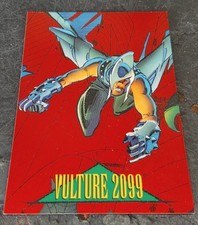 1993 Skybox Marvel Universe Series IV Vulture 2099 RED FOIL INSERT Card #2 NM 🔥
