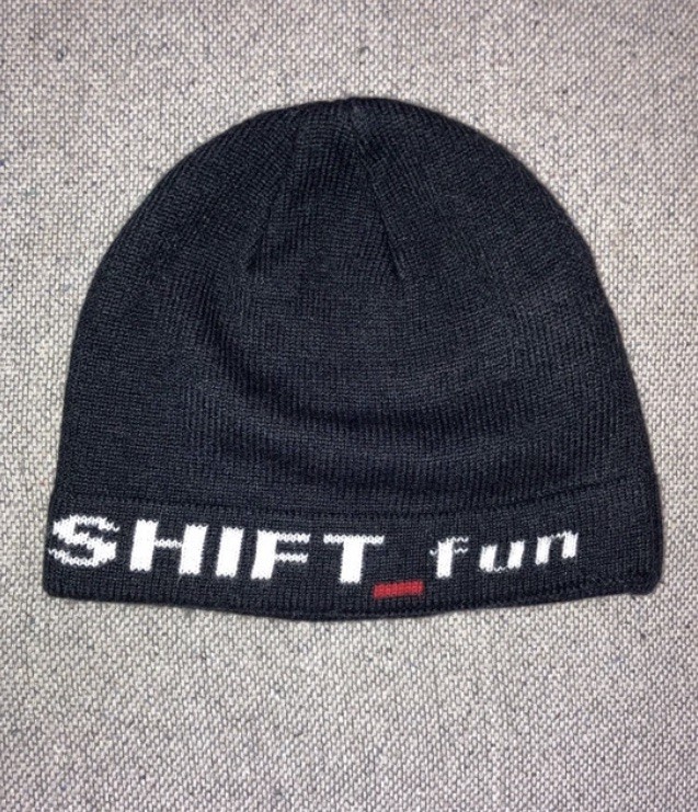 Vintage Nissan Beanie Car Shift fun Spell Out Black Knit Cap Men’s Hat Promo