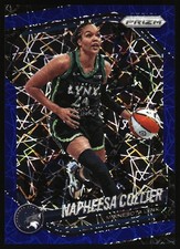 2025 Panini Prizm WNBA #8 Napheesa Collier Blue Velocity Prizms