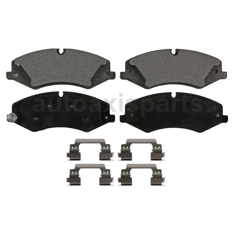 Conjunto de 2 pastilhas de freio a disco dianteiro traseiro Wagner para 2010-2016 Land Rover LR4 - Imagem 4 de 4