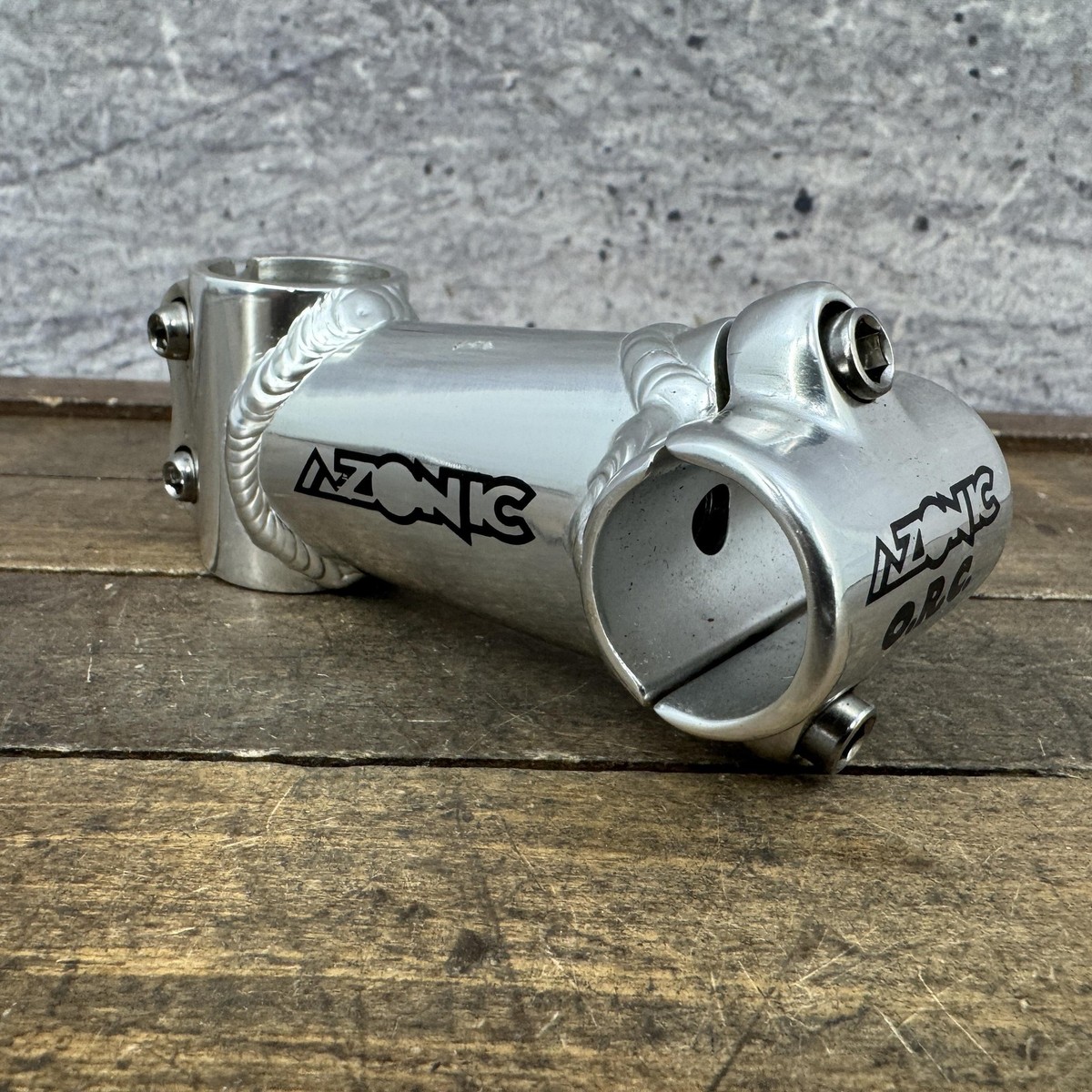 超希少　azonic ステム　old mtb Vintage Azonic O.R.C. Stem NOS ORC 25.4 Clamp 1 1/8 Threadless