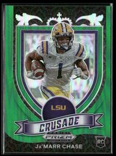 2021 Panini Prizm Draft Picks Collegiate #162 Ja'Marr Chase Green