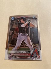 2025 Bowman - Chrome Prospects Slade Caldwell #BCP-21 (RC)