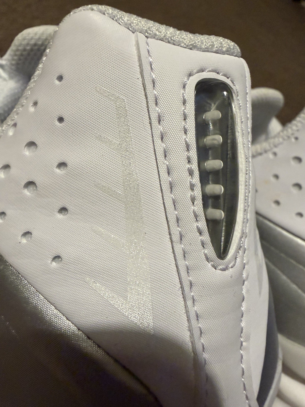 Shox R4 Silver Nike Shox R4 White Metallic Silver Metallic Size UK 5 EU 38 Brand New ...