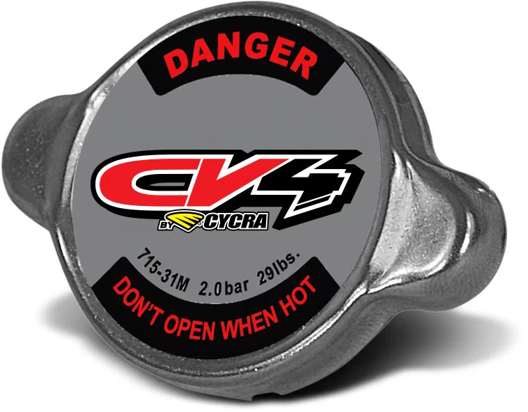 CV4 Radiator Cap - 30 PSI Motorcycle ATV/UTV Street Bike Dirt Bike CV715-31M - Image 3 of 4