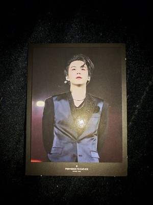 BTS Permission To Dance On Stage - Seoul Suga Photocard Preorder Gift Official