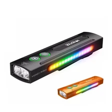 Wurkkos HD01 PRO Rechargeable Flat EDC Flashlight with Green Beam UV Light White