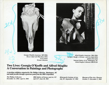 Steiglitz Georgia O'Keefe Rare Press Photo  Silver Gelatin