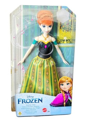 Disney Frozen Spielzeug, singende Anna Puppe in charakteristischer Kleidung