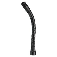 8 Inch Black Microphone Gooseneck Metal Universal Hose Flexible Arm