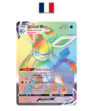 Carte Pokémon – Givrali VMAX Rainbow 208/203 – EB07 Évolution Céleste – Français