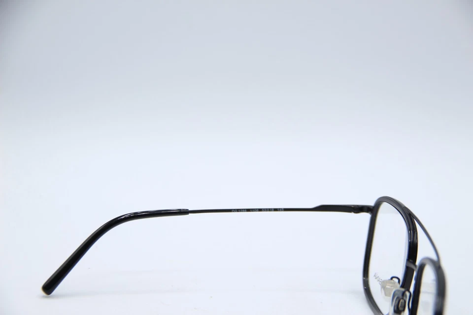 NOVO ÓCULOS DOLCE & GABBANA DG 1288 1106 ARMAÇÃO PRETA AUTÊNTICA 53-18 - Imagem 3 de 4