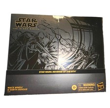 Star Wars Black Series Mace Windu & Darth Sidious Revenge of the Sith UNOPENED