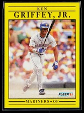 1991 Fleer #450b Ken Griffey, Jr.