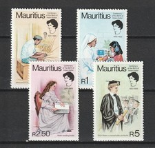 ILE MAURICE MAURITIUS  N° Yvert 510/513 Neufs XX MNH Helen Keller
