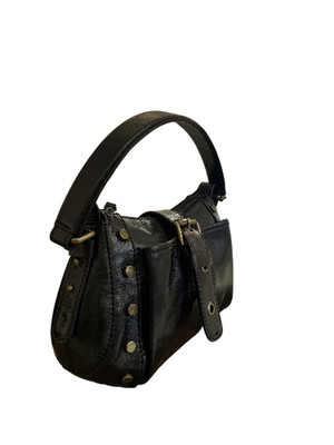 Ladybugs Leather Shoulder Bag