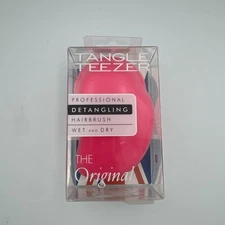 Tangle Teezer Compact Original Hair Wet And Dry Brush Hot Pink New In Box