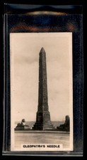 CLEOPATRA'S NEEDLE 1929 CARRERAS VIEWS OF LONDON #22